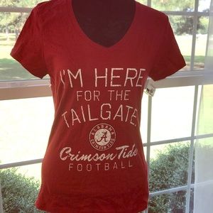 NWT ALABAMA ROLL TIDE COLLEGE FOOTBALL SHIRT SZ-S
